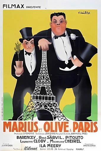 Marius and Olive in Paris movie poster