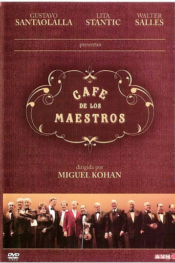 Café de los maestros movie poster
