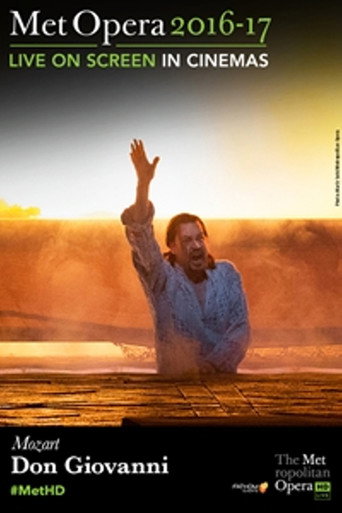 The Metropolitan Opera: Don Giovanni movie poster