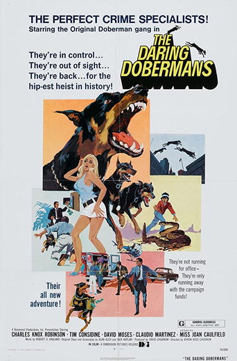 The Daring Dobermans movie poster