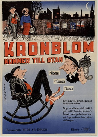 Kronblom kommer till stan movie poster