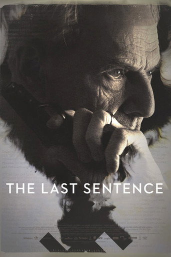 The Last Sentence movie poster