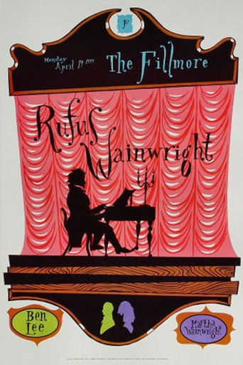 Rufus Wainwright: Live at the FiIlmore movie poster