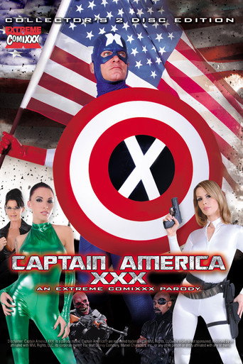 Captain America XXX： An Extreme Comixxx Parody movie poster