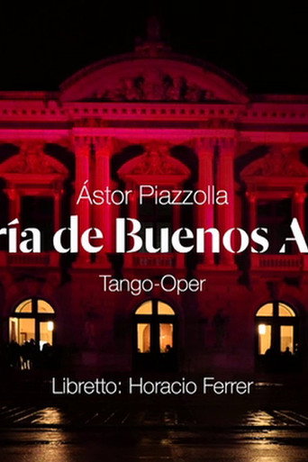 Astor Piazzolla's Maria de Buenos Aires Grand Théâtre de Genève movie poster