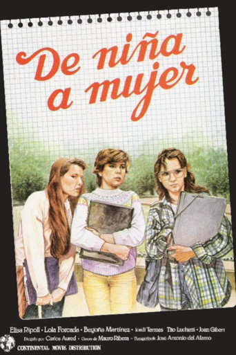 De niña a mujer movie poster