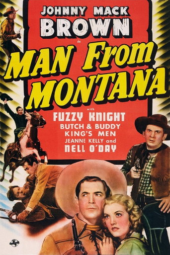 Man from Montana movie poster