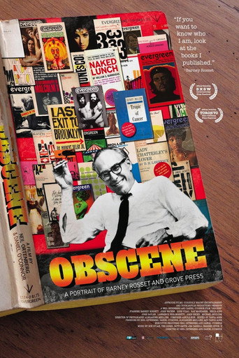 Obscene: A Portrait of Barney Rosset and Grove Press movie poster