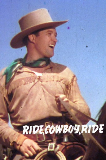 Ride, Cowboy, Ride movie poster