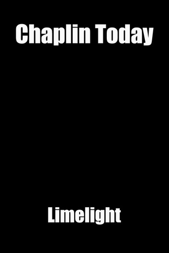 Chaplin Today: Limelight movie poster