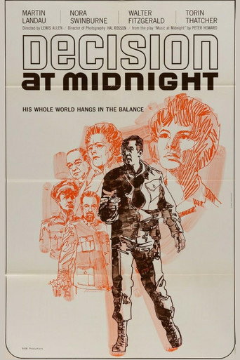 Decision at Midnight movie poster
