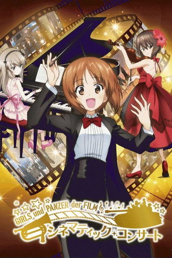 Girls und Panzer der Film: Cinematic Concert movie poster