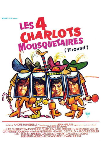 The Four Charlots Musketeers movie poster