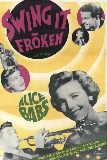 Swing it, fröken movie poster