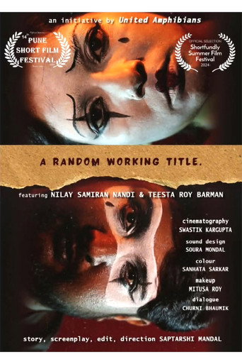 A Random Working Title movie poster