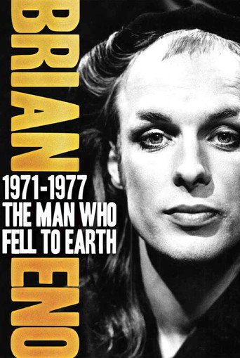 Brian Eno 1971–1977: The Man Who Fell To Earth movie poster