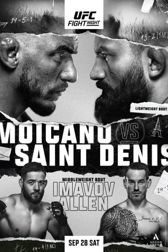 UFC Fight Night 243: Moicano vs. Saint Denis movie poster