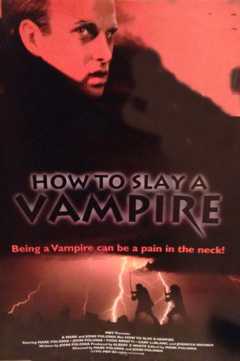 How to Slay a Vampire movie poster