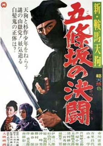 New Kurama Tengu: Gojozaka Duel movie poster