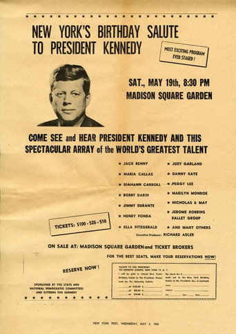 President Kennedy's Birthday Salute movie poster