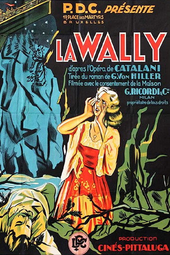 La Wally movie poster
