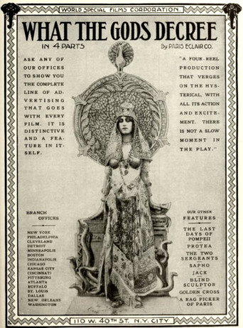 What the Gods Decree movie poster