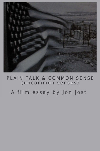 Plain Talk and Common Sense (uncommon senses) movie poster