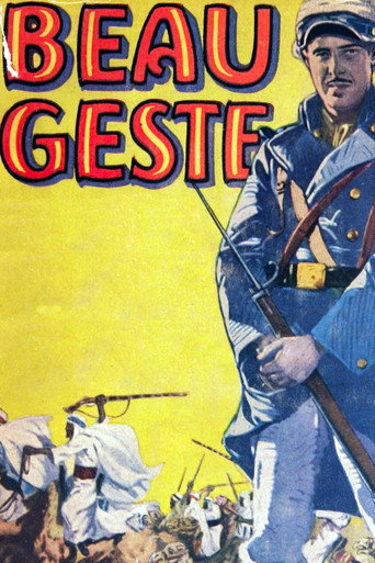 Beau Geste movie poster