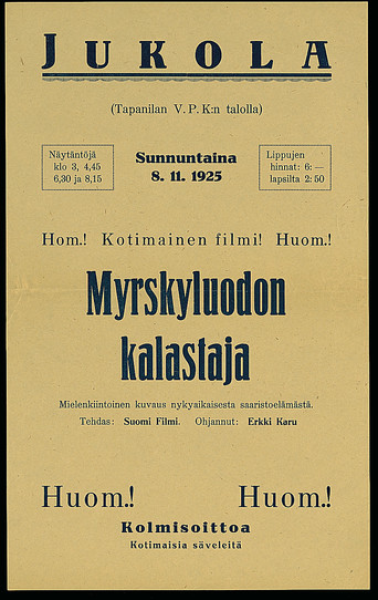 Myrskyluodon kalastaja movie poster