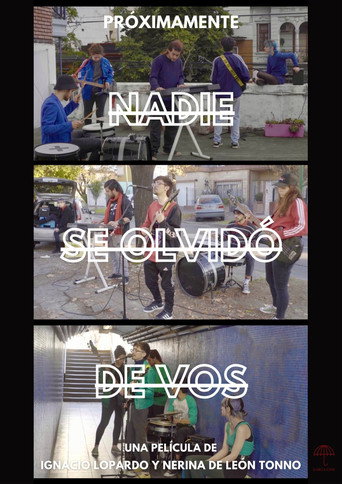Nadie Se Olvidó de Vos movie poster