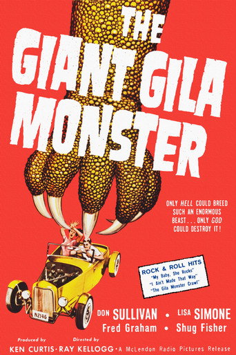 The Giant Gila Monster movie poster