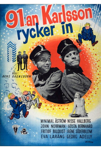 91:an Karlsson rycker in movie poster