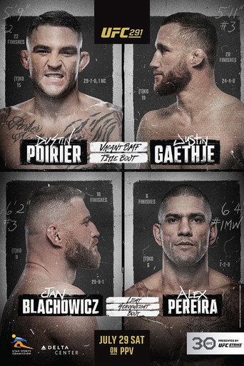 UFC 291 Countdown movie poster