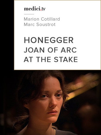 Joan of Arc at the Stake movie poster