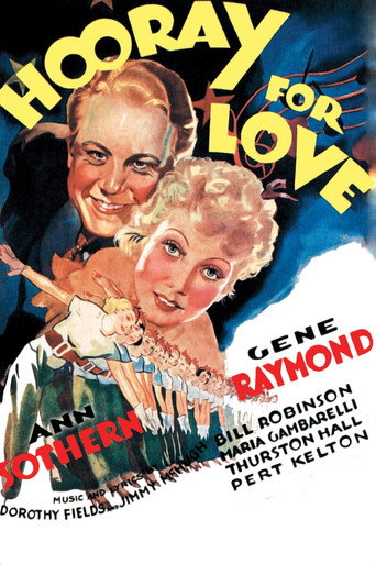 Hooray for Love movie poster