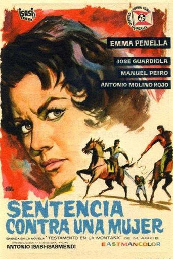 Sentencia contra una mujer movie poster