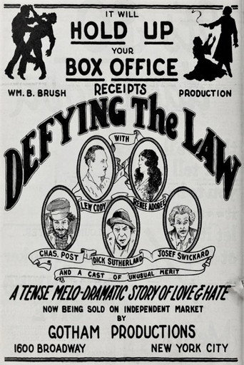 Defying the Law movie poster