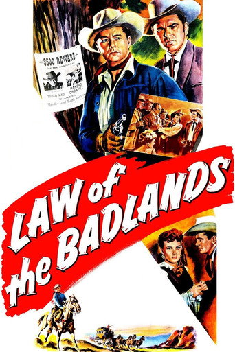 Law of the Badlands movie poster