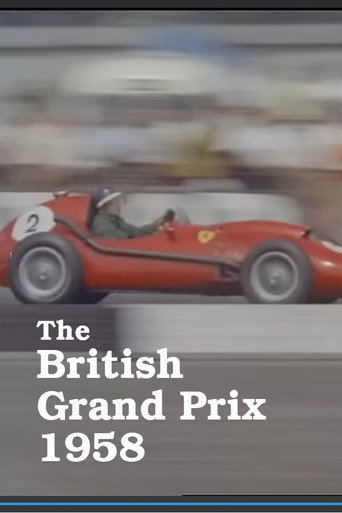 British Grand Prix 1958 movie poster