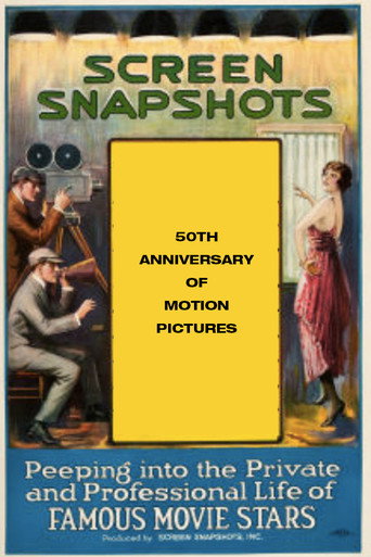 Screen Snapshots' 50th Anniversary of Motion Pictures movie poster