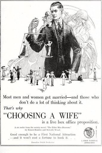The Elder Miss Blossom movie poster