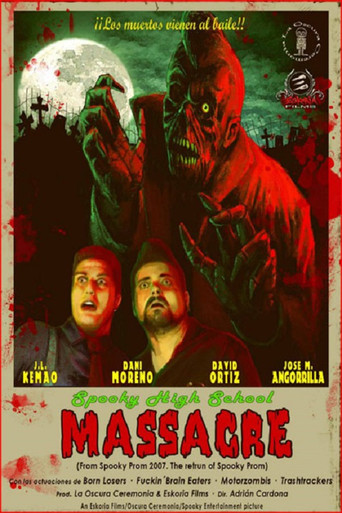 Spooky High School Massacre movie poster