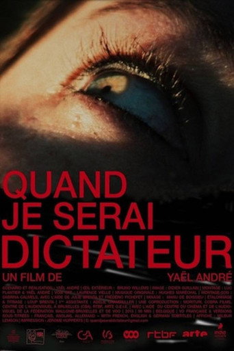 When I Will Be Dictator movie poster