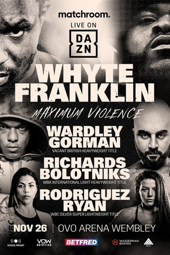 Dillian Whyte vs. Jermaine Franklin movie poster