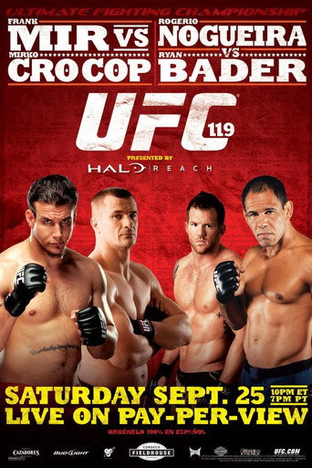 UFC 119: Mir vs. Cro Cop movie poster