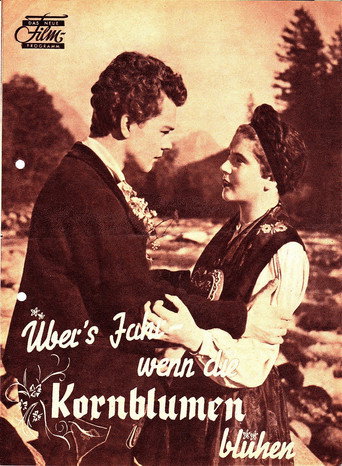 Übers Jahr, wenn die Kornblumen blühen movie poster