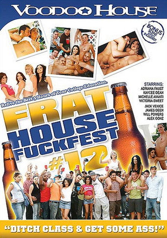 Frat House Fuckfest 12 movie poster
