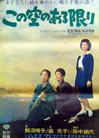 Kono sora no aru kagiri movie poster