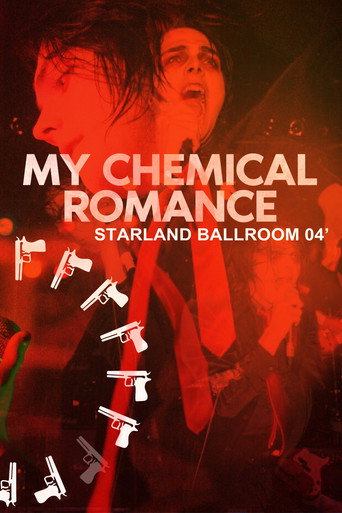 My Chemical Romance Live in Starland Ballroom 2004 movie poster
