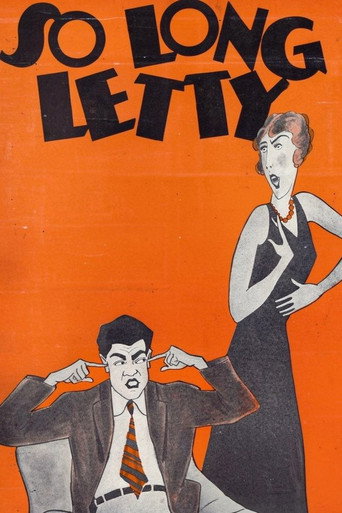 So Long Letty movie poster